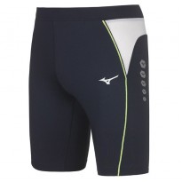 Mizuno Pantaloncini Premium JPN Mid Tight Uomo Blu/Bianco